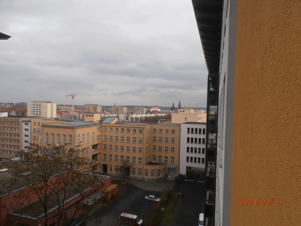 Blick aus dem Zimmer Hotel Elbflorenz Dresden
