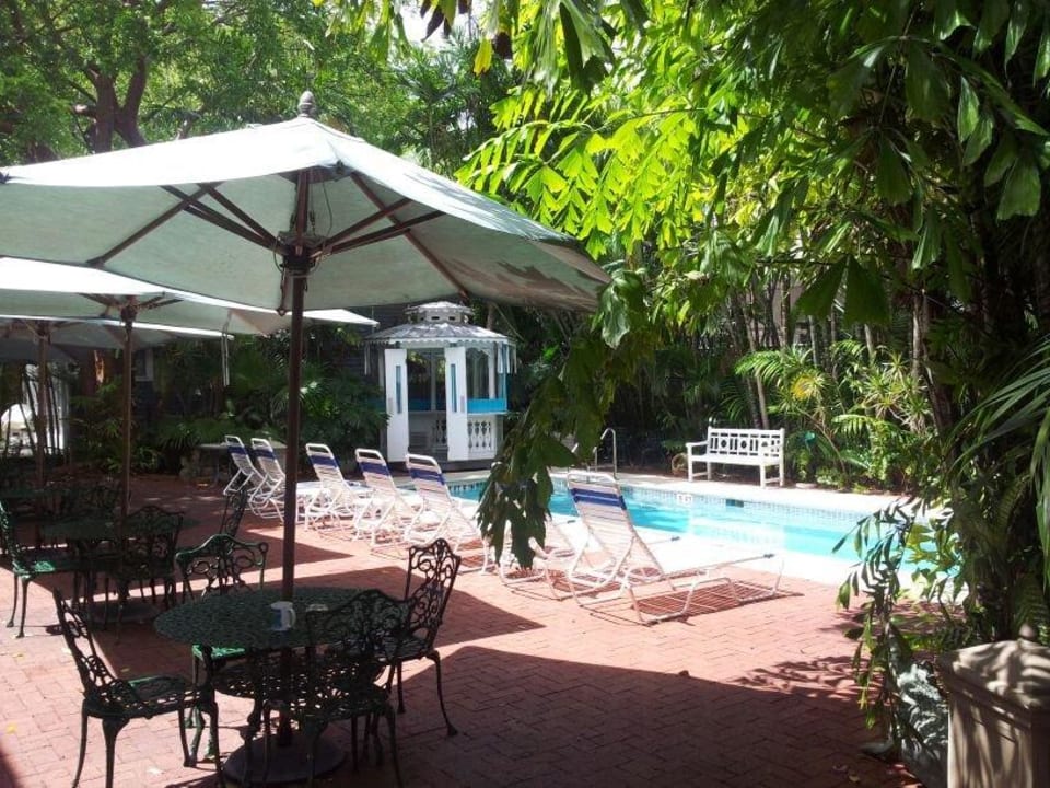 Frühstücksterrasse B&B Ambrosia Key West