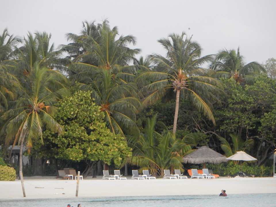 Außenansicht Sheraton Maldives Full Moon Resort & Spa