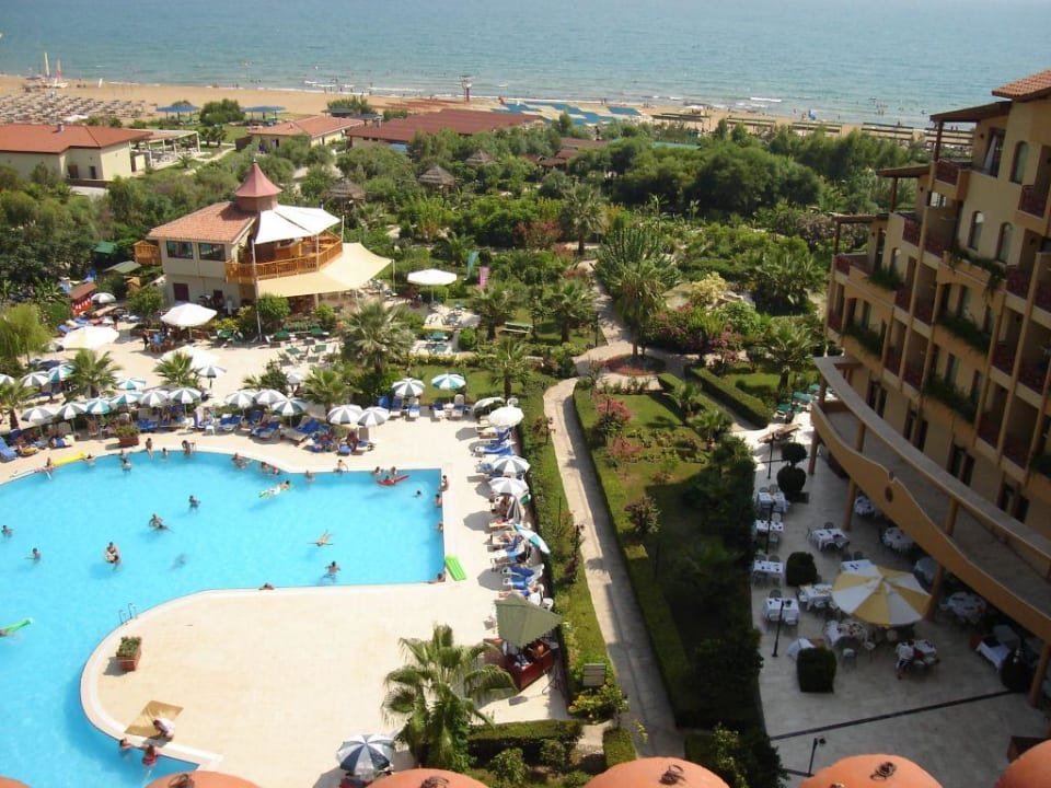 unser Blick aus der sechsten Etage Bella Resort & Spa