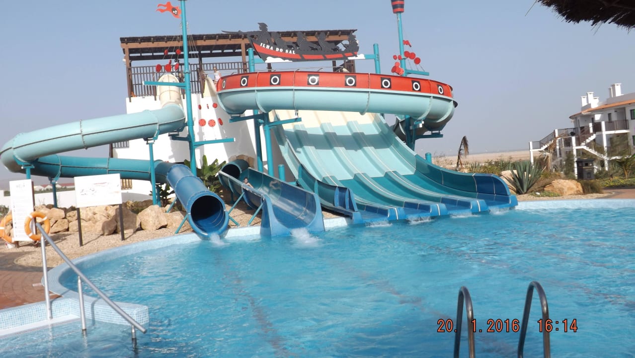 Rutschen im Hotel Meliá Dunas Beach Resort & Spa