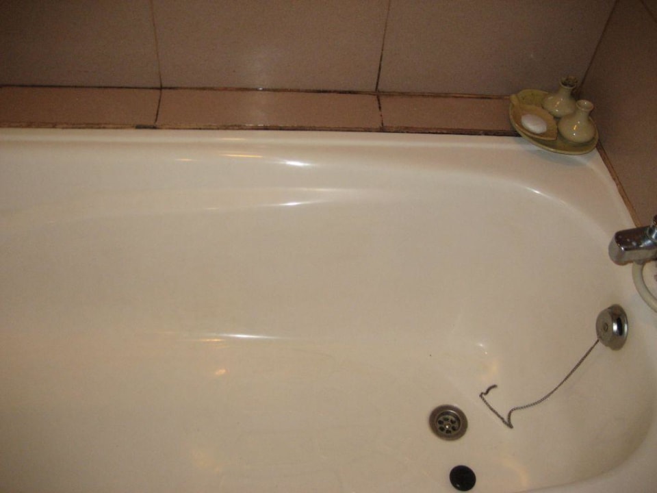 Frisch geputztes Bad Hotel Tjampuhan