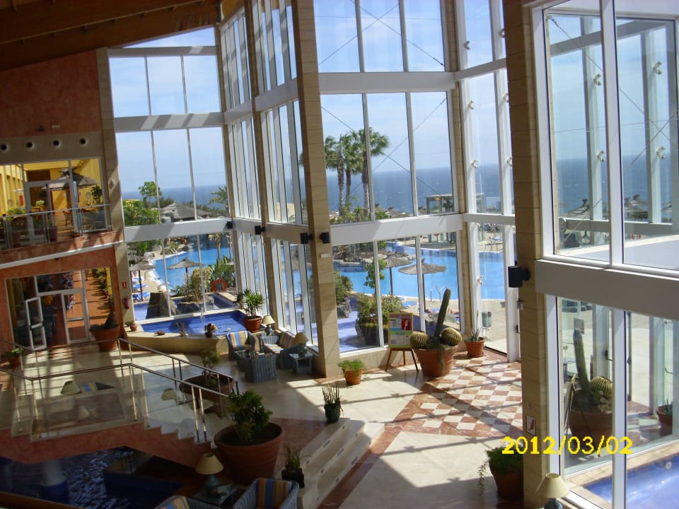 Sicht obere Lobby AluaVillage Fuerteventura