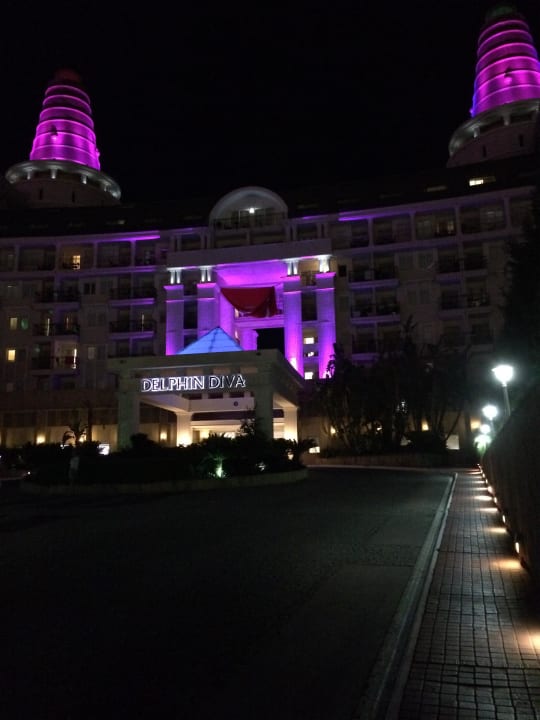 Lichterspiel Hotel Delphin Diva