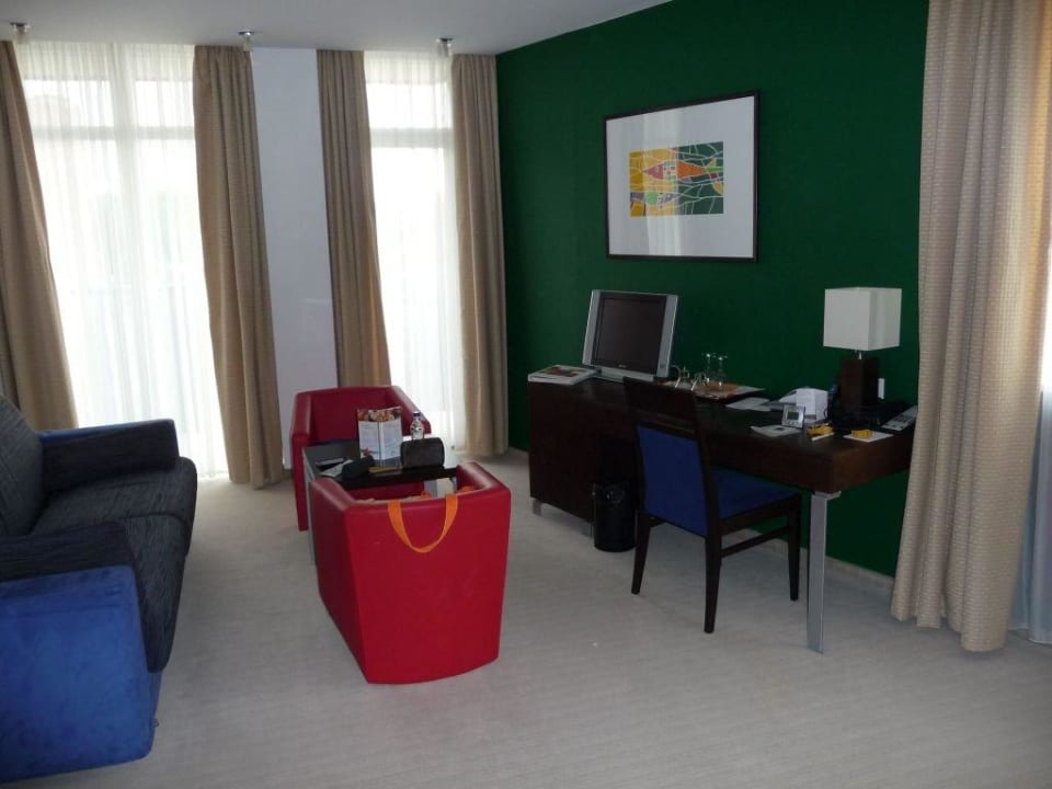 Wohnraum des Appartements Park Inn by Radisson Sárvár  Resort & Spa