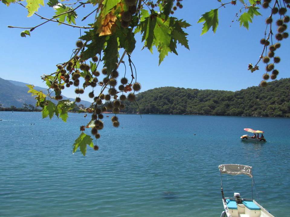 Ausblick von der Liegewiese Hotel Meri