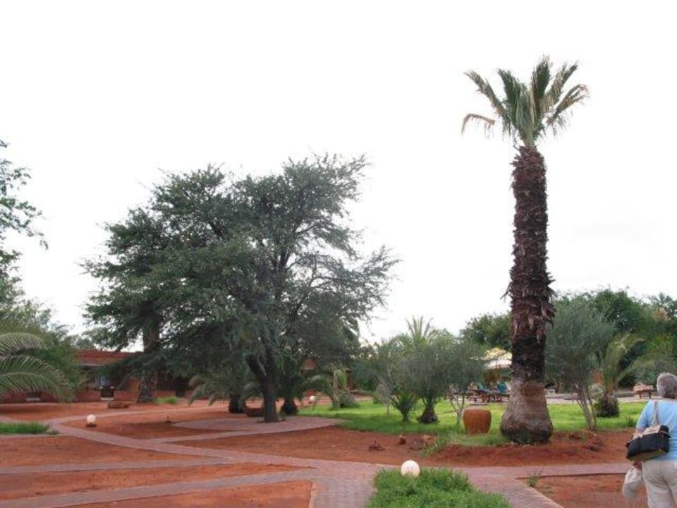 Verteilung der Hütten Kalahari Anib Lodge