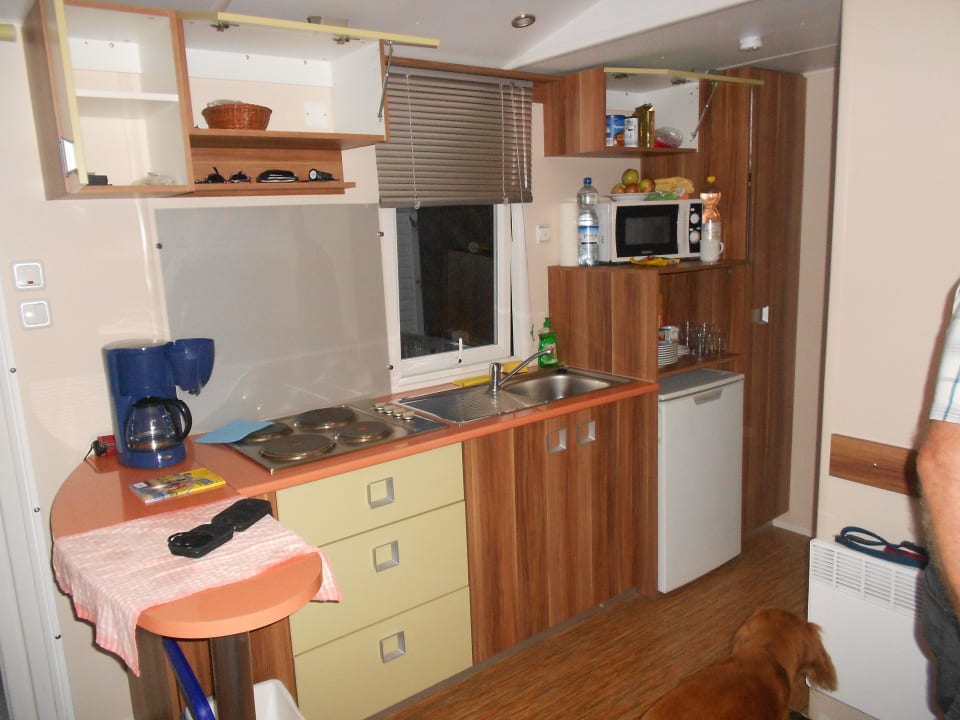 Küchenbereich Camping & Bungalows Maltschacher See