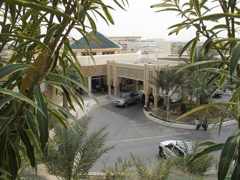 Eingang Hotel El Mouradi Tozeur