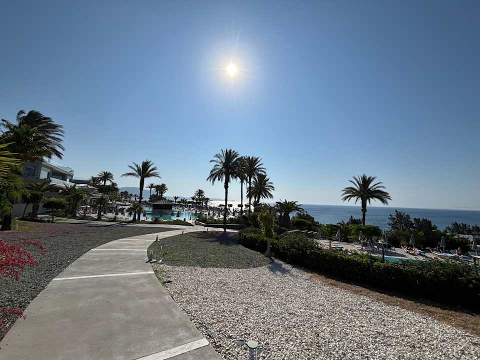 Gartenanlage Rodos Princess Beach Hotel & Spa