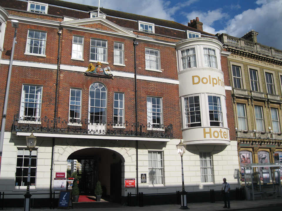 Schöne alte Fassade Mercure Southampton Centre Dolphin Hotel