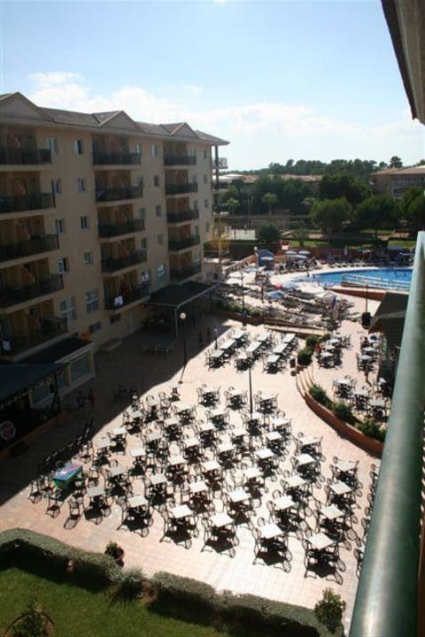 Poolbereich/Innenhof Aparthotel Can Picafort Palace