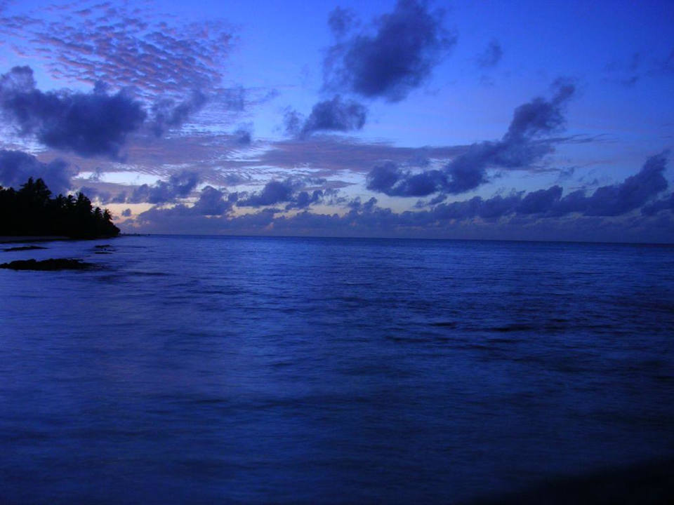 Sonnenuntergang Kuramathi Maldives