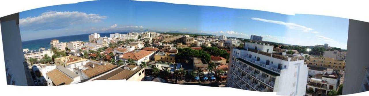 Panoramablick aus dem 8. Stock Grupotel Farrutx