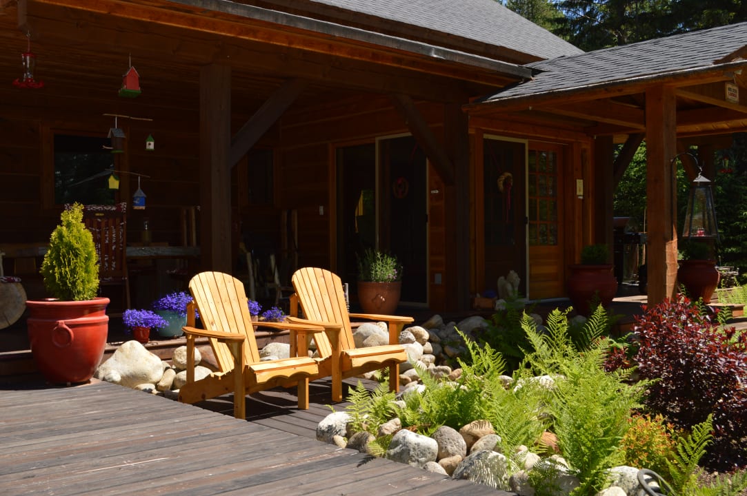 Gartenanlage Bed & Breakfast Moul Creek Lodge