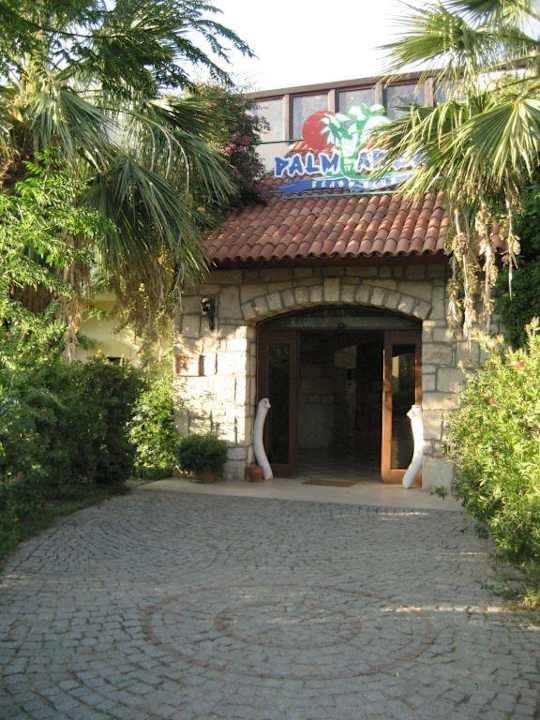 Eingangsbereich Palm Area Hotel Royal Palm Beach