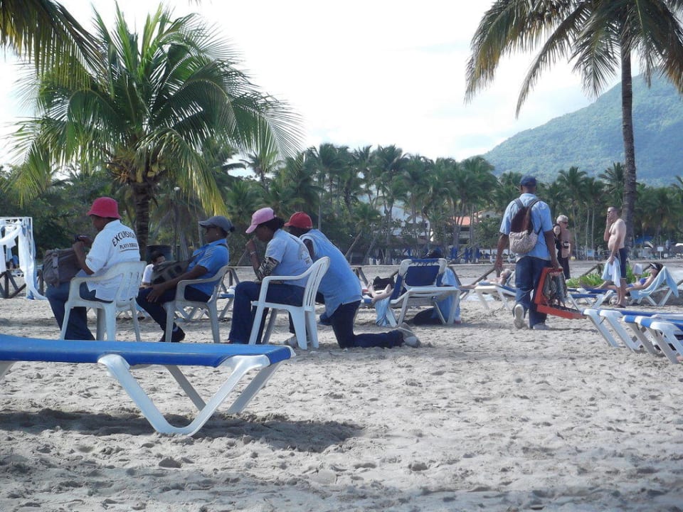 Strandverkäufer Grand Paradise Playa Dorada