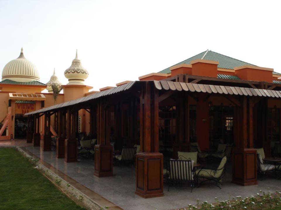Sitzbereich vor dem Foyer Pickalbatros Aqua Park Resort - Hurghada