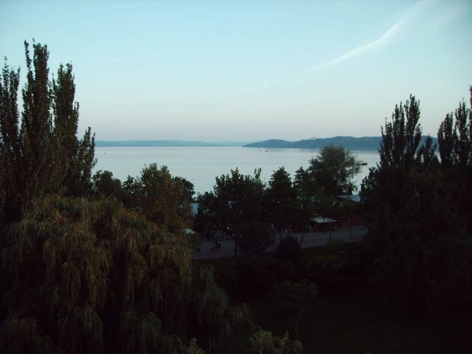 Blick aus dem 4. Stock Danubius Hotel Annabella