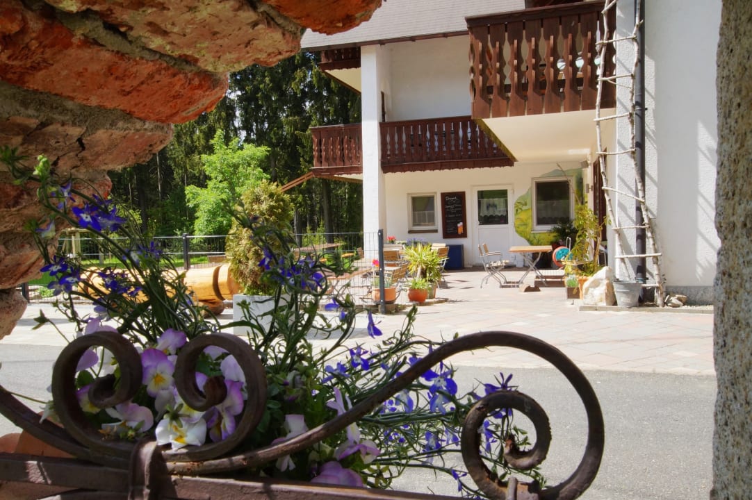 Gartenanlage Gasthof Pension Waldfrieden