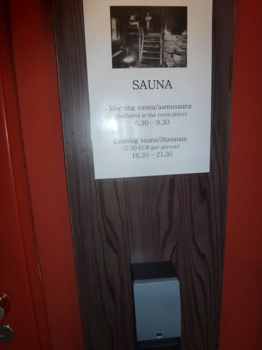 Sauna Hotel Eurohostel Helsinki