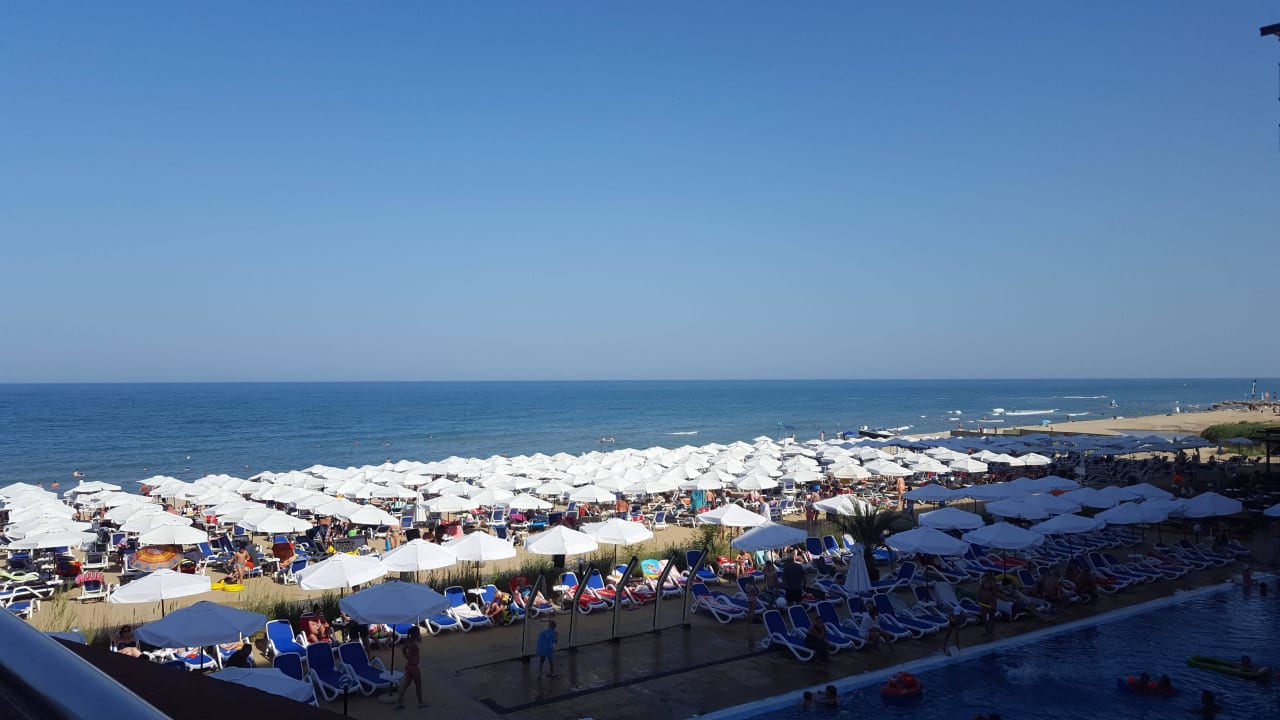 Ausblick Lobby Terrasse Sol Luna Bay