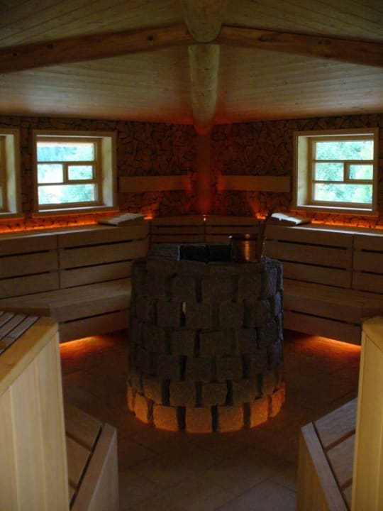 Sauna Farbenspiel Verwöhn- und Wellnesshotel Walserhof