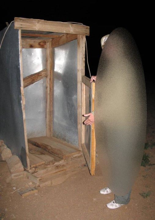 Wüstentoilette Ger Camp Baga Gazryn Chuluu