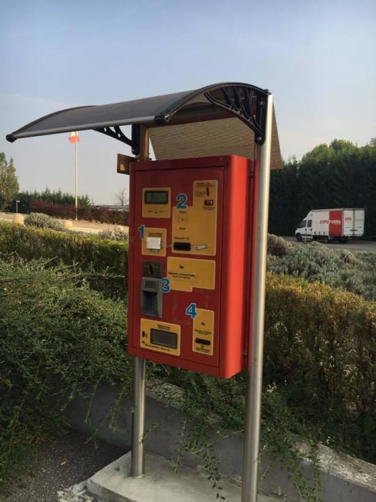 Parkautomat Hotel Idea Hotel Milano San Siro