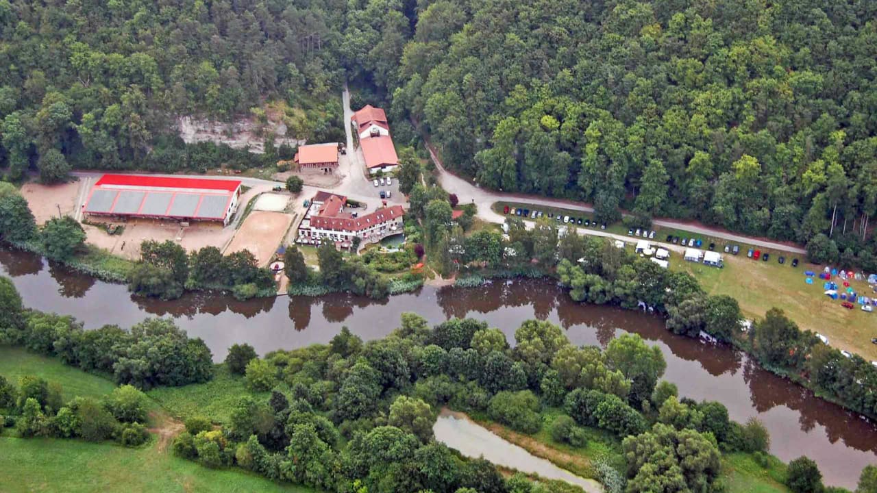 Probstei-Zella von Oben Ferienhof Probstei Zella