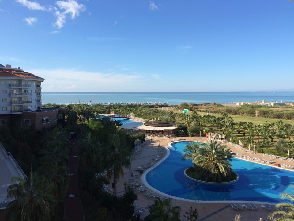 Ausblick vom Balkon Seaden Sea World Resort & Spa
