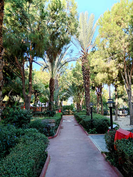 Gartenanlage Club Turtas Beach Hotel