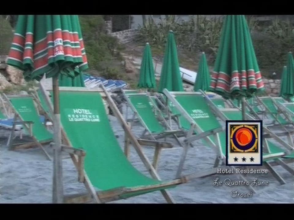 Spiaggia dell'hotel Nicolaus Club Quattro Lune Resort