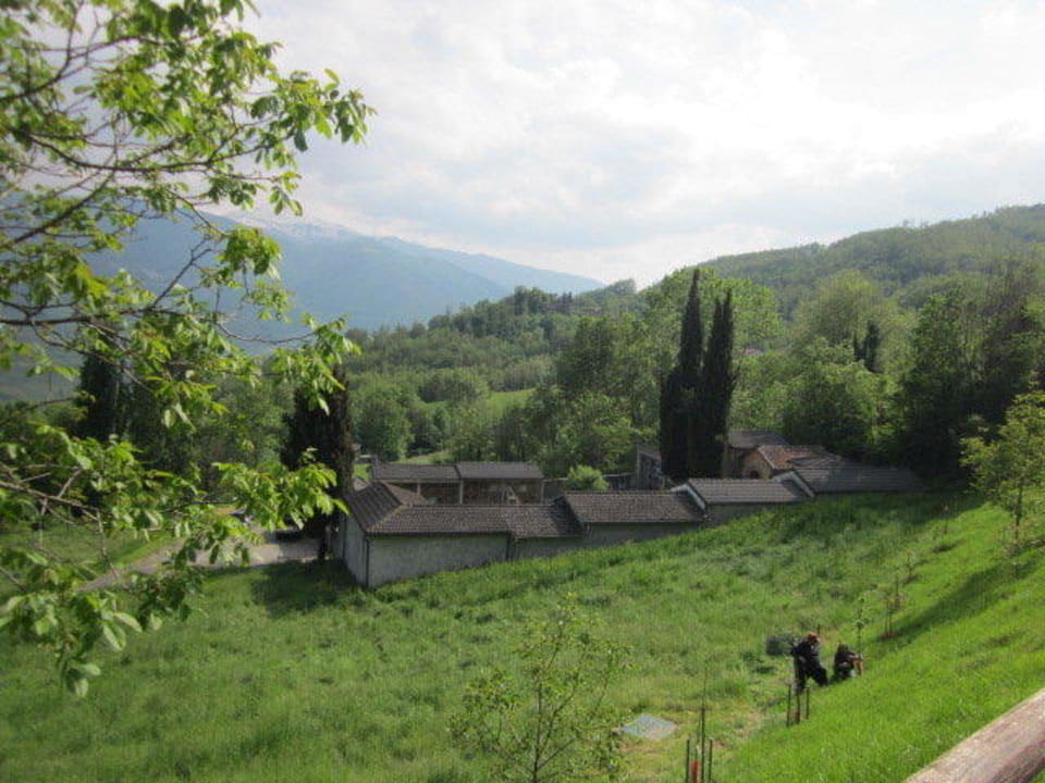 Blick vom Hotel Locanda Zacco