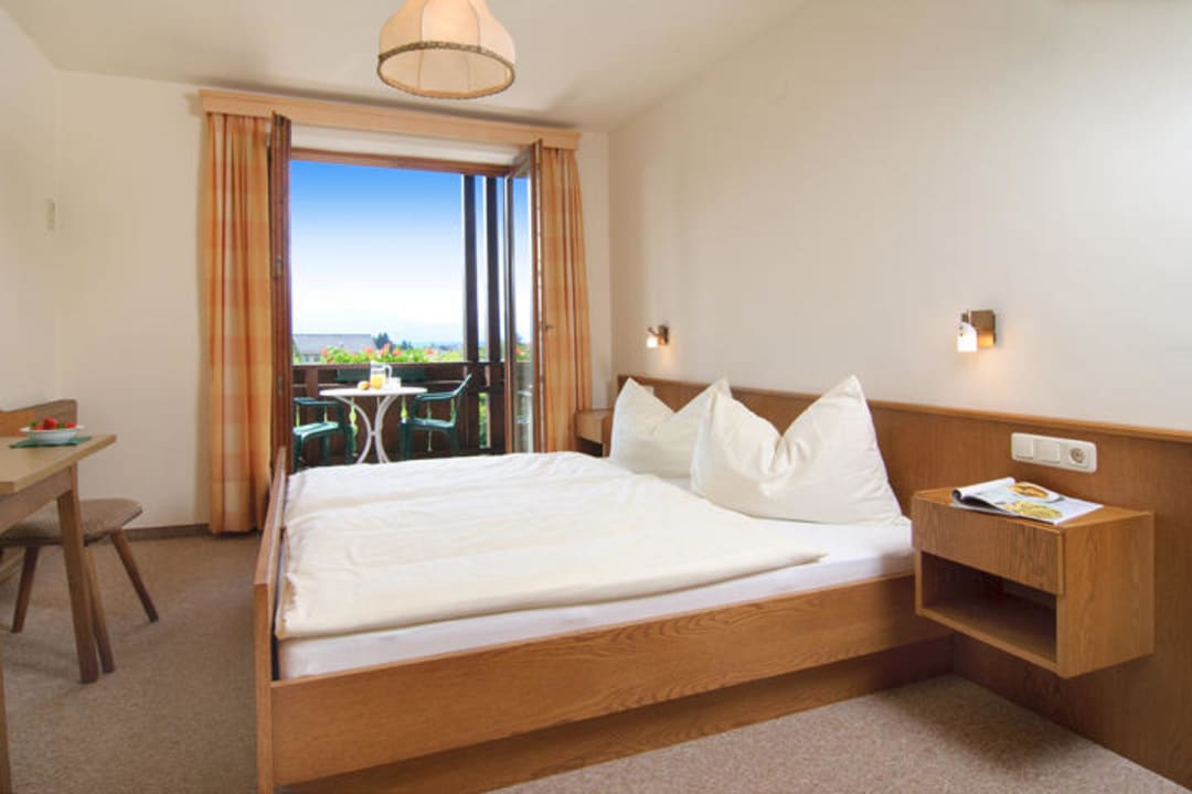 Schlafzimmer Appartement Pension Hubertushof