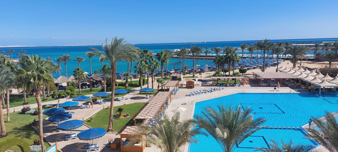 Ausblick Continental Hotel Hurghada
