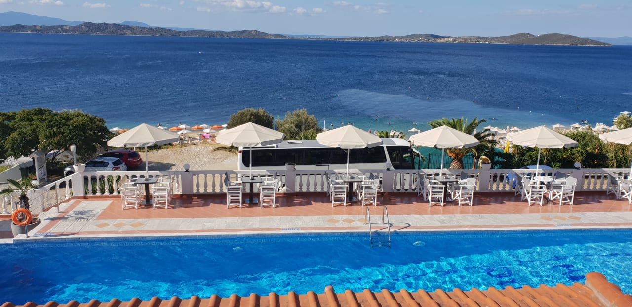 Ausblick Akti Ouranoupolis