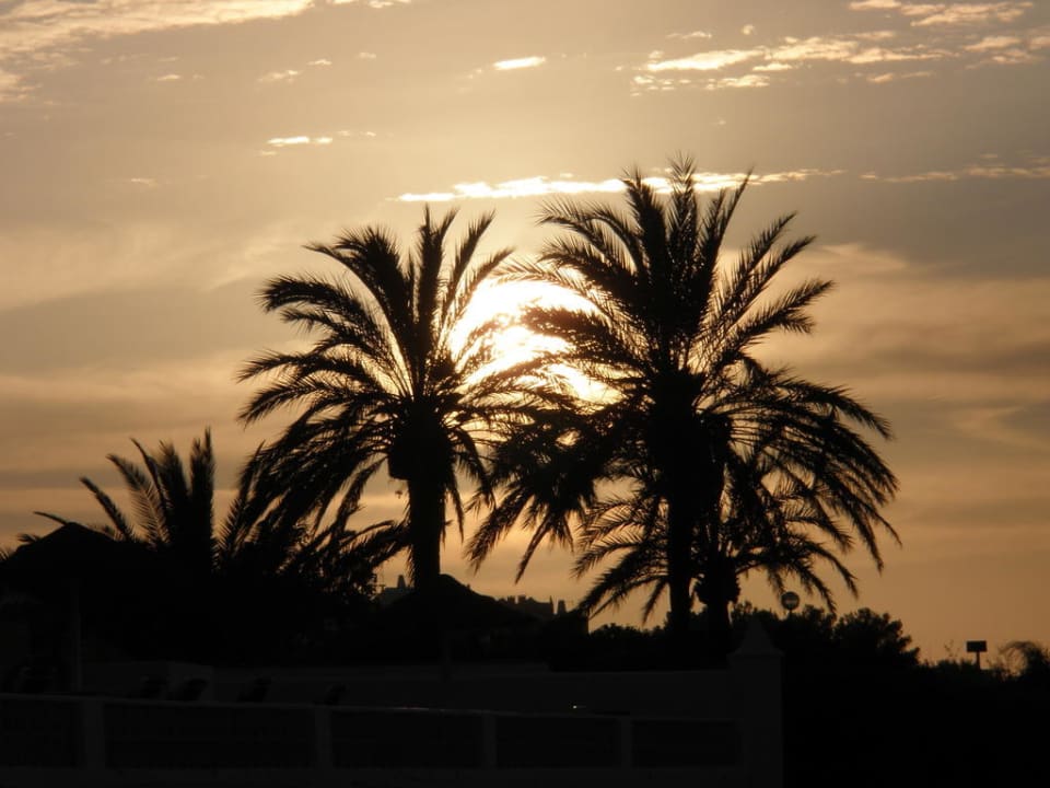 Sonnenuntergang von Steg aus azuLine Hoteles Mar Amantis & II