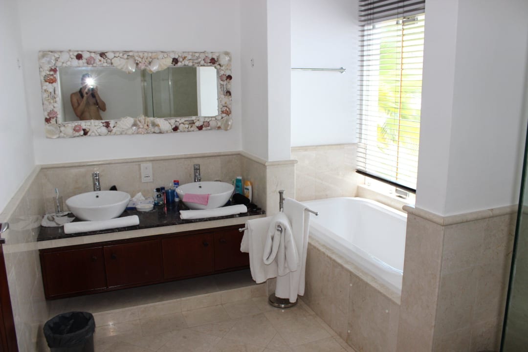 Bad in der Junior Suite 10 Hotel Village du Pecheur