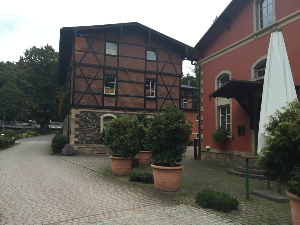 Hausseite Außen Hotel Rabenauer Mühle
