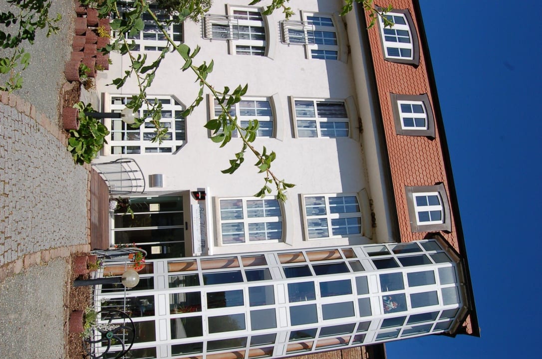 Hoteleingang Hotel Bibermühle