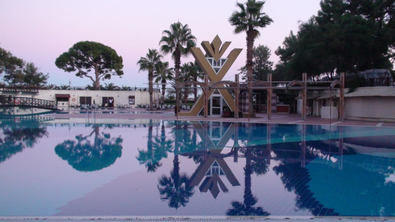 Kurz vor Sonnenuntergang Rixos Premium Tekirova