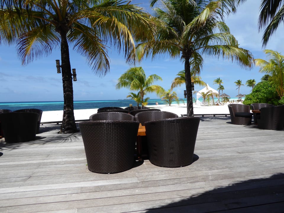 Ausblick Poolbar Sangu Kuredu Island Resort & Spa