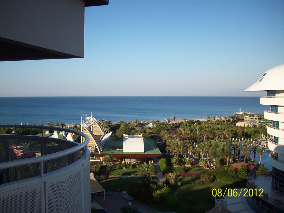 Blick aus dem Zimmer Limak Lara Deluxe Hotel & Resort