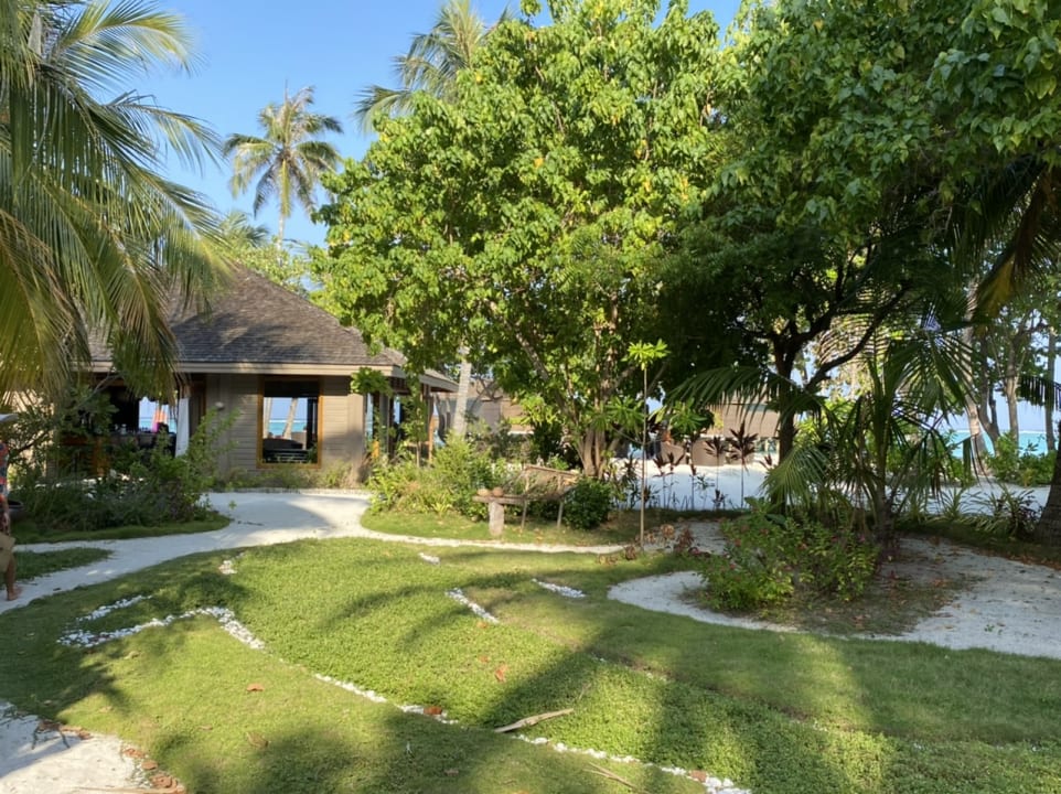 Gartenanlage Meeru Maldives Resort Island