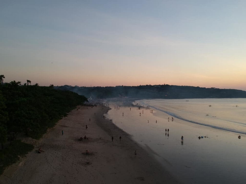 Widok z drona InterContinental Bali Resort