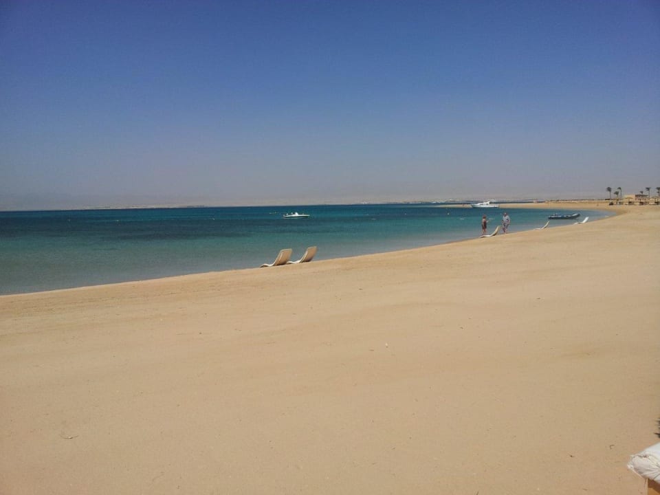 Der feine Sandstrand Hotel Sheraton Soma Bay Resort