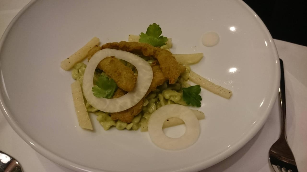 Hauptspeise - Waller - lecker!! Almfamilyhotel Scherer