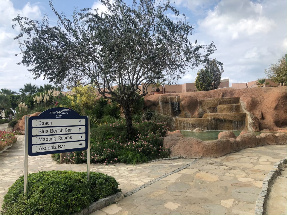 Gartenanlage Blue Waters Club