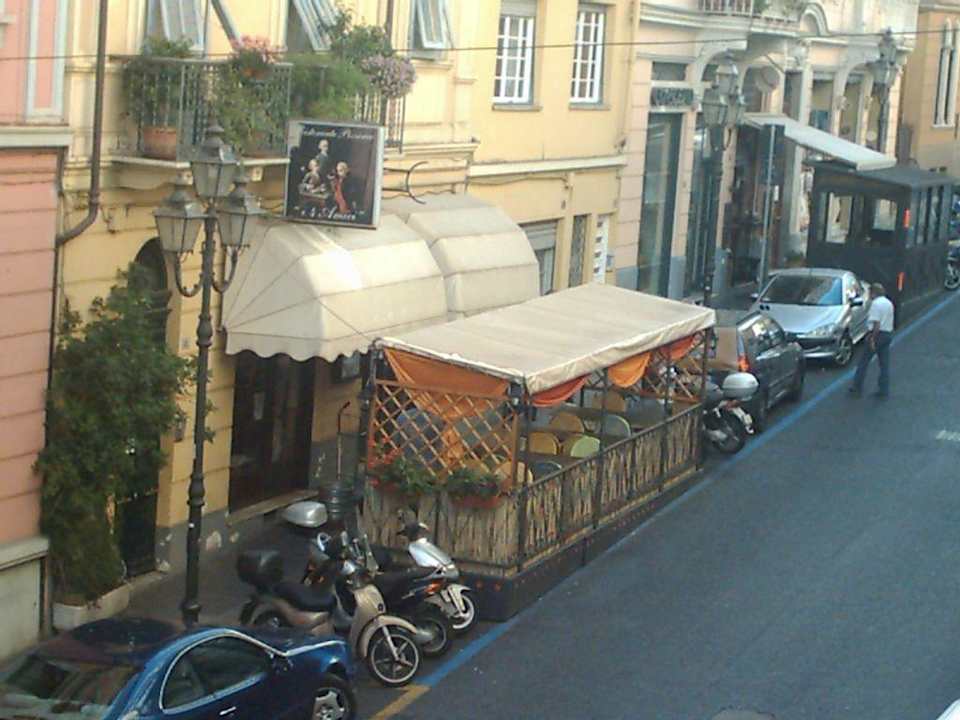 Ausblick aus dem Zimmer Hotel Festival